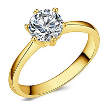 Load image into Gallery viewer, 2020 Modern Fashion Women Ring Trend White AAA Crystal Zircon Engagement Design Rings for Women Wedding Jewelry Gift