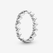 Load image into Gallery viewer, 2020 New Spring Authentic 925 Sterling Silver Ring Sparkling Daisy Flower Crown Rings Women Engagement  Jewelry