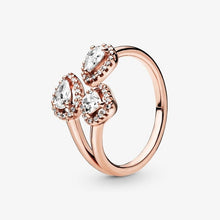 Load image into Gallery viewer, 2020 New Spring Authentic 925 Sterling Silver Ring Sparkling Daisy Flower Crown Rings Women Engagement  Jewelry