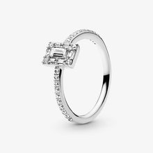 Load image into Gallery viewer, 2020 New Spring Authentic 925 Sterling Silver Ring Sparkling Daisy Flower Crown Rings Women Engagement  Jewelry