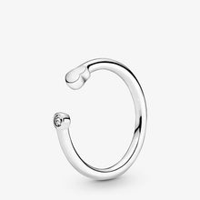 Load image into Gallery viewer, 2020 New Spring Authentic 925 Sterling Silver Ring Sparkling Daisy Flower Crown Rings Women Engagement  Jewelry