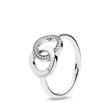 Load image into Gallery viewer, 2020 New Spring Authentic 925 Sterling Silver Ring Sparkling Daisy Flower Crown Rings Women Engagement  Jewelry