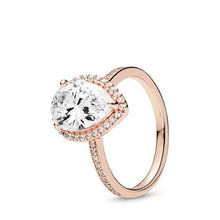Load image into Gallery viewer, 2020 New Spring Authentic 925 Sterling Silver Ring Sparkling Daisy Flower Crown Rings Women Engagement  Jewelry