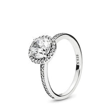 Load image into Gallery viewer, 2020 New Spring Authentic 925 Sterling Silver Ring Sparkling Daisy Flower Crown Rings Women Engagement  Jewelry