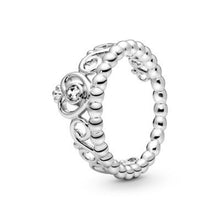 Load image into Gallery viewer, 2020 New Spring Authentic 925 Sterling Silver Ring Sparkling Daisy Flower Crown Rings Women Engagement  Jewelry